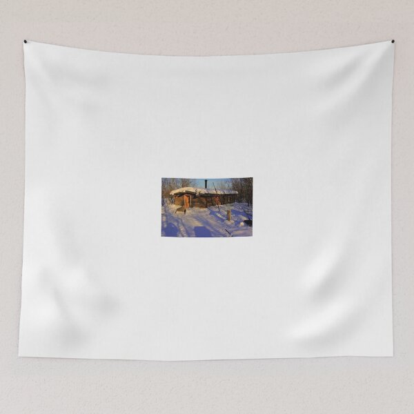 Item preview, Pioneer Sod House (winter view) designed and sold by Larry Trupp.