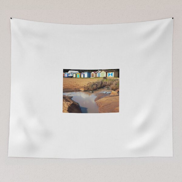 Item preview, Bathing Boxes, Mornington Beach 2 designed and sold by Roz McQuillan Fine Art & Photography.