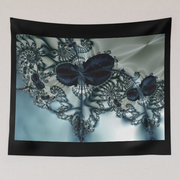 Item preview, Blue Butterfly Lace III designed and sold by owlspook.
