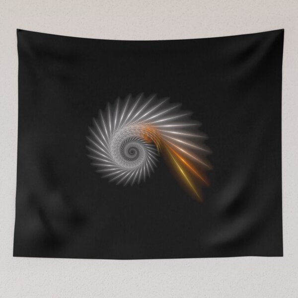 Item preview, Fractal Art - Silver Spiral designed and sold by Sven Fauth.