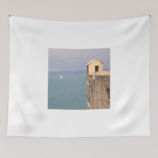 Item preview, Antibes Fort Carré watch tower over the  sea (France) designed and sold by mikequigley.