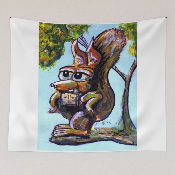 Item preview, The only gay squirrel in the garden. designed and sold by Martin Kirkwood.