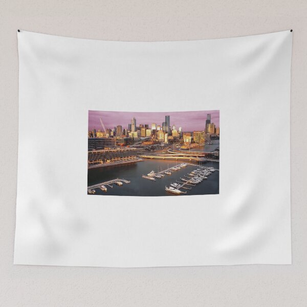 Item preview, Sunset, Melbourne Docklands designed and sold by Roz McQuillan Fine Art & Photography.