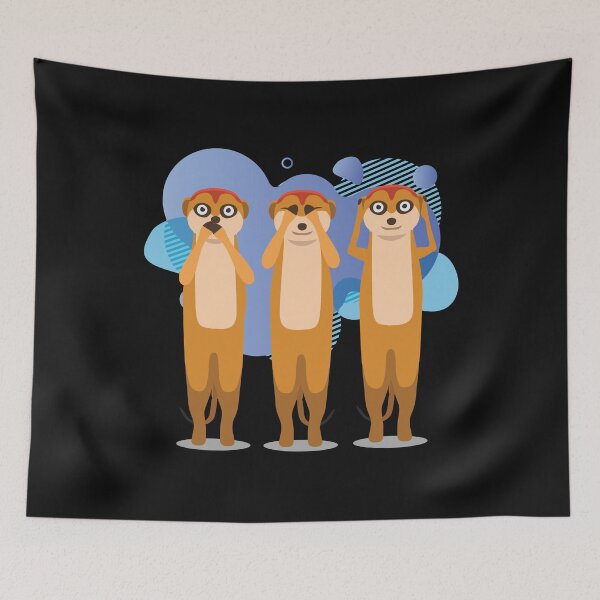 Item preview, Meerkat gift shirt designed and sold by eiwo87.