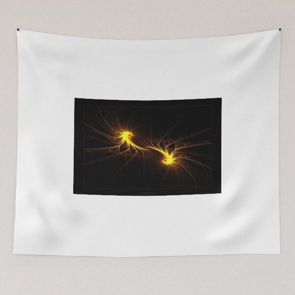 Item preview, "Twin Flames"  - Fractal Art designed and sold by Leah McNeir.