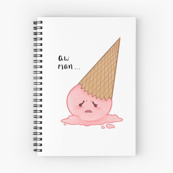 Item preview, Ice cream blues (redrawn) designed and sold by pastelquartz.