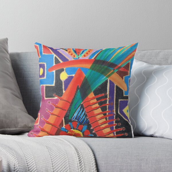goddess warrior 1 Throw Pillow