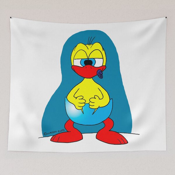 Item preview, Rick the chick "pulcino con il ciuccio" designed and sold by CLAUDIO COSTA.