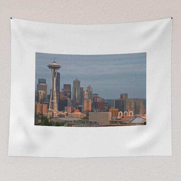 Artikelvorschau, Seattle Skyline bei Sonnenuntergang entworfen und verkauft von davidgnsx1.