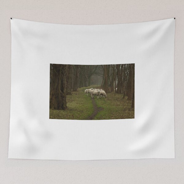 Item preview, Sheep on the dike designed and sold by steppeland.