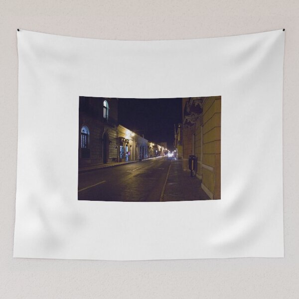 Item preview, Merida, Yucatan street at night designed and sold by David Chesluk.