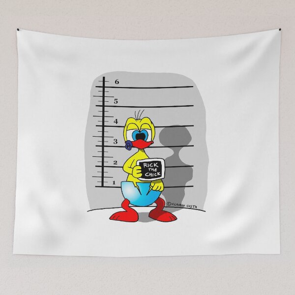 Item preview, Rick the chick "THE USUAL SUSPECT" designed and sold by CLAUDIO COSTA.