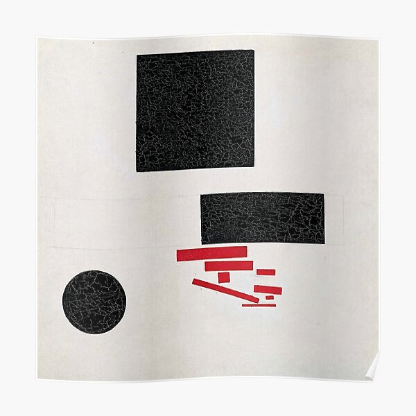 Kazimir Malevich - Suprematistische Komposition Poster
