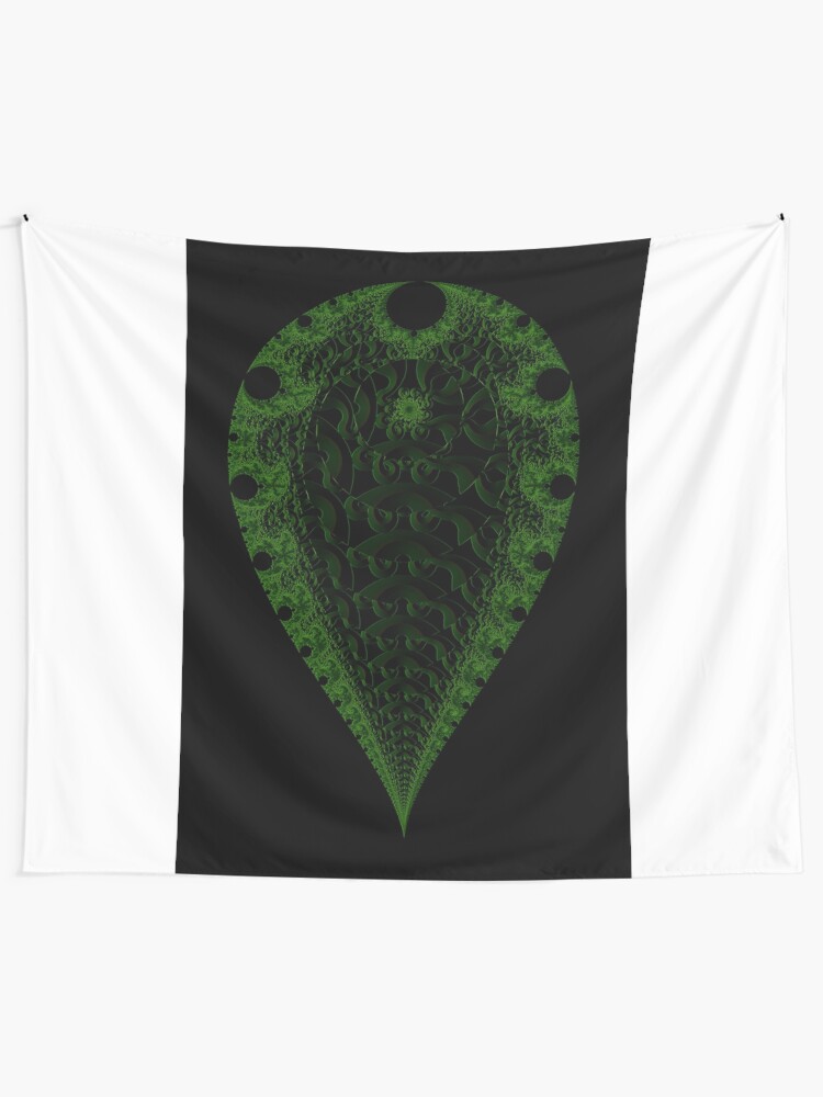 Alternate view of Verdant III Tapestry