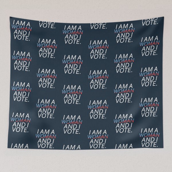 Item preview, Feminist Midterm Election I'm a Woman & I Vote Gift  designed and sold by Freid.