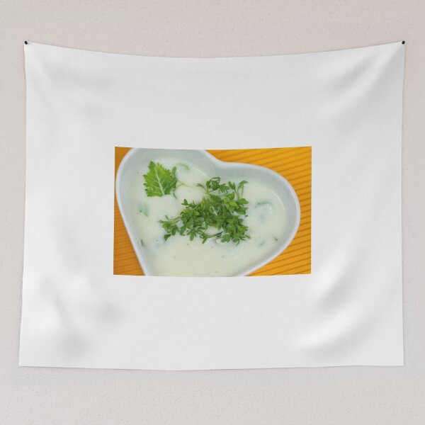 Item preview, Kohlrabi Soup With Fine Herbs designed and sold by SmoothBreeze7 | Liz Collet Photography.