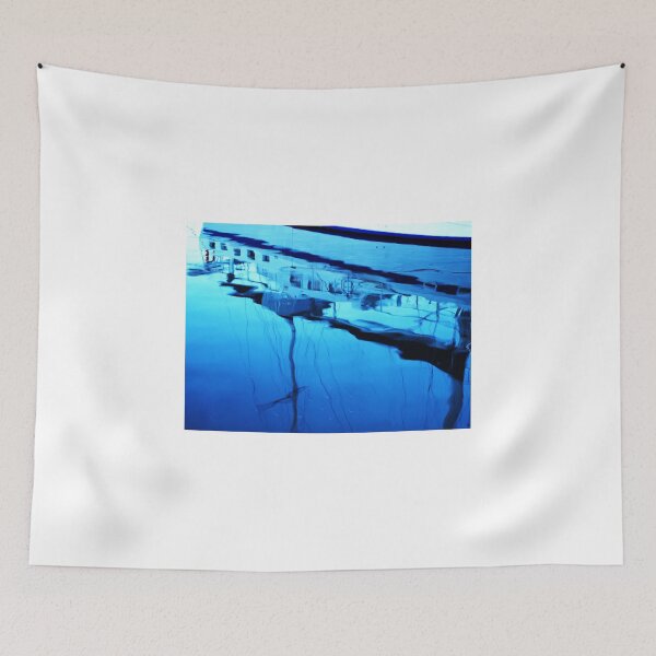 Item preview, Brunswick Heads Boats Reflections #2 designed and sold by ginnymac.