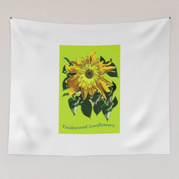 Item preview, Exuberant Sunflowers -  designed and sold by DAdeSimone.