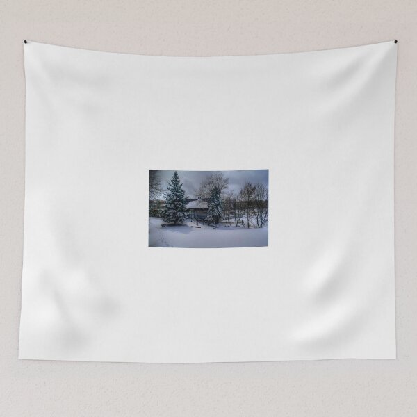 Item preview, Grant's Old Mill (Winter View) designed and sold by Larry Trupp.