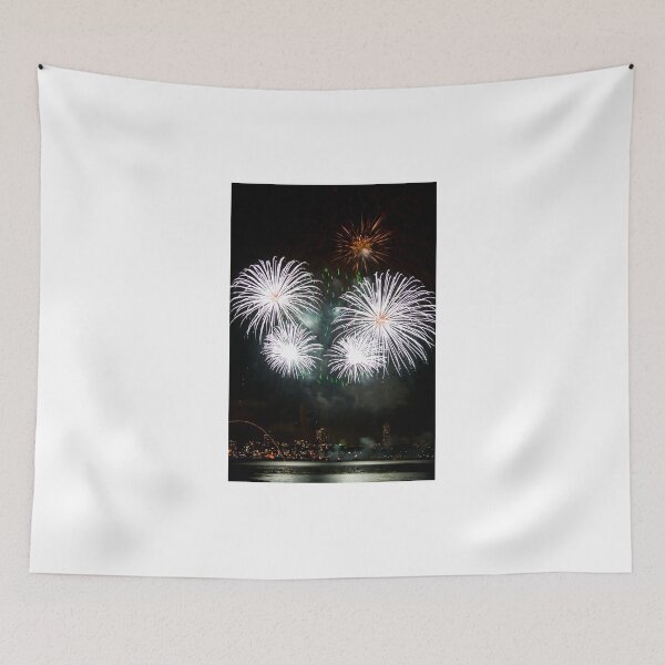 Item preview, Consider The Lily - Sydney Harbour - New Years Eve - Midnight Fireworks designed and sold by Bryan Freeman.