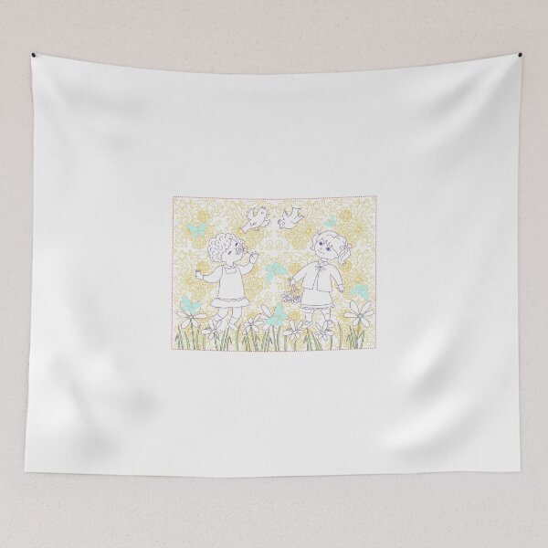 Item preview, Spring coloring page designed and sold by Nicole Florian.