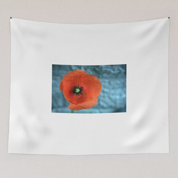 Item preview, Poppy on Blue designed and sold by coffeebean.