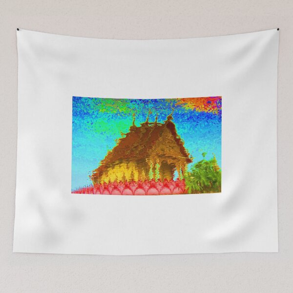 Item preview, Thailand- Temple Abstract Reflection designed and sold by DAdeSimone.