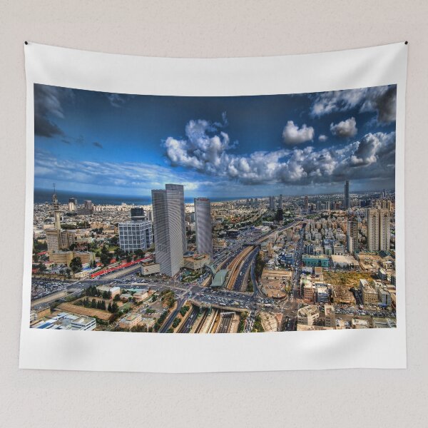 Item preview, Tel Aviv, sunrise over the city designed and sold by Ronsho.