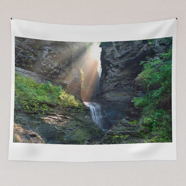 Item preview, Hopeful Rays Bless Minnehaha Falls designed and sold by Gene Walls.