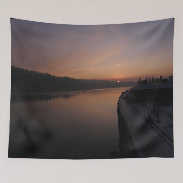 Item preview, Up River - River Foyle from Craigavon Bridge Derry Ireland designed and sold by mikequigley.