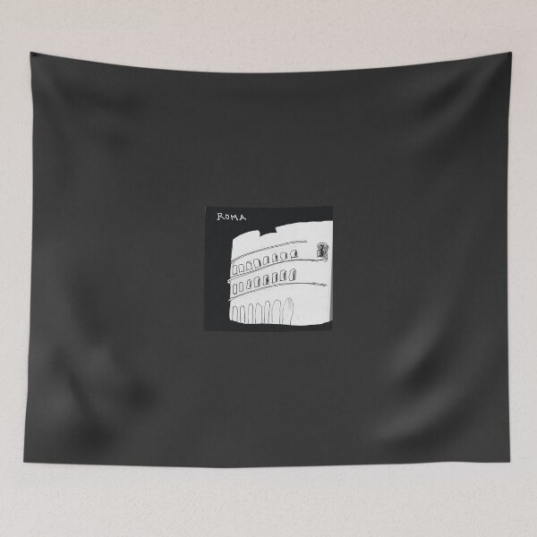 Item preview, Roma Colosseum drawn with tired feet on a rainy night designed and sold by James Lewis Hamilton.