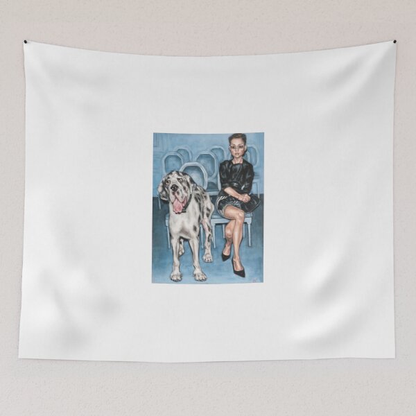Item preview, Dame Avec Le Chien designed and sold by Varvarasty.