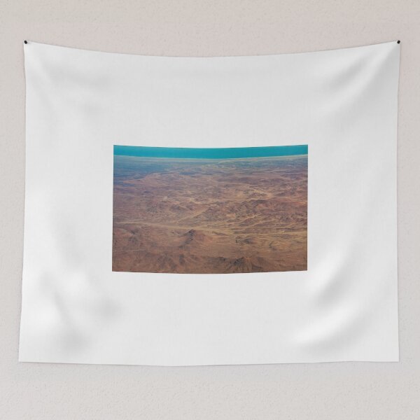 Item preview, Hills red, ocean blue designed and sold by Owed To Nature.