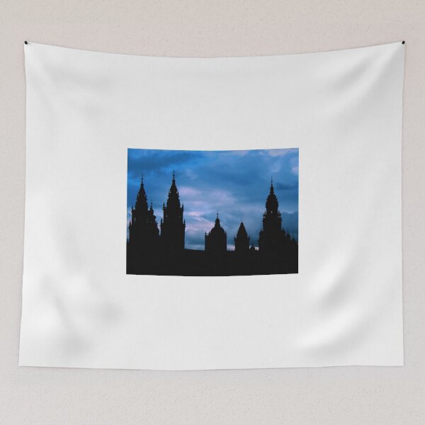 Item preview, Churches against the sky in Santiago de Compostela designed and sold by Jasna.