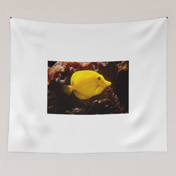 Item preview, Smile ! - Happy Yellow Tang designed and sold by steppeland.