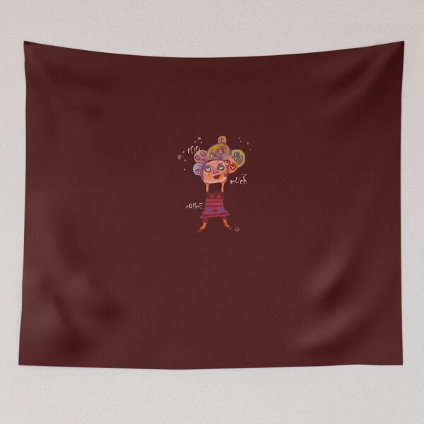 Item preview, Too Much Coffee designed and sold by Marianna Tankelevich.
