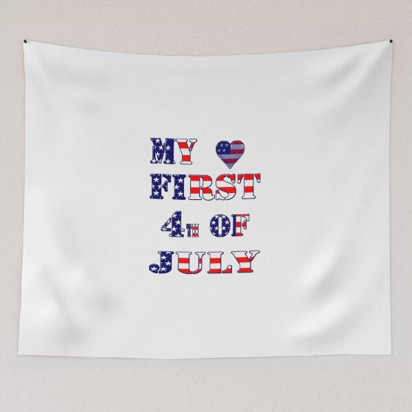 Item preview, My  first 4th of July-  Art + Products Design  designed and sold by haya1812.