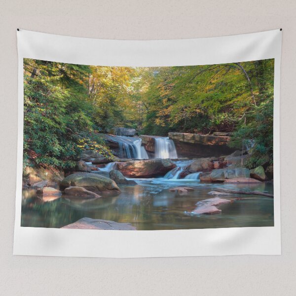 Item preview, Waterfall On Deckers Creek designed and sold by Gene Walls.