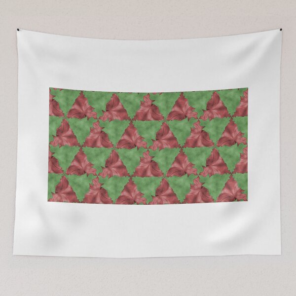 Item preview, Triangular Tessellation (Green/Red) designed and sold by shane22.