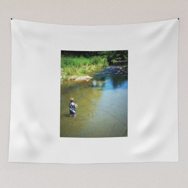 Item preview, Creek Fishing designed and sold by Frankie Cat Photography.