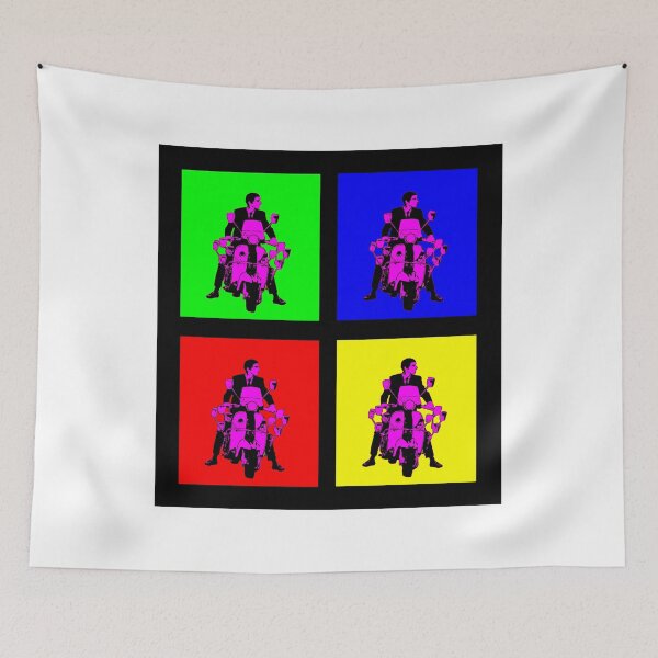 Item preview, Scooter Rider Pop Art designed and sold by Auslandesign.