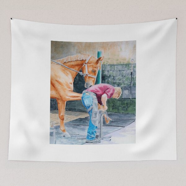 Item preview, Horse and Farrier designed and sold by yvonnecarter.