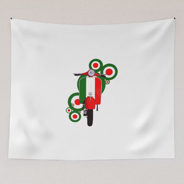 Item preview, Italian decal scooter on roundals designed and sold by Auslandesign.