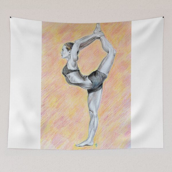 Item preview, Kino MacGregor-Natarajasana designed and sold by Francesca Romana Brogani.