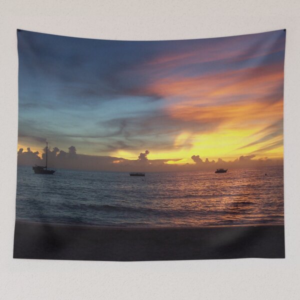 Item preview, Purple Sunset in Jamaica designed and sold by Mellisa Wagner.
