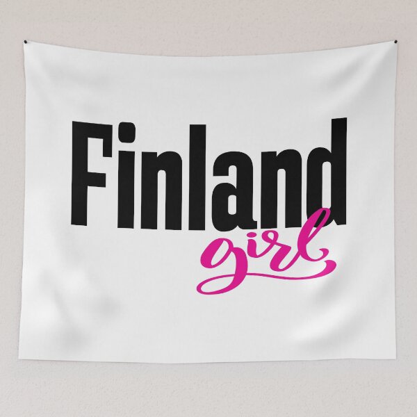Item preview, Finland Girl Finnish Finland Raised Me designed and sold by ProjectX23.