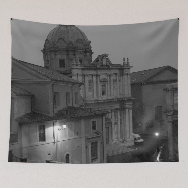 Item preview, Roman Church in Mist designed and sold by Mellisa Wagner.