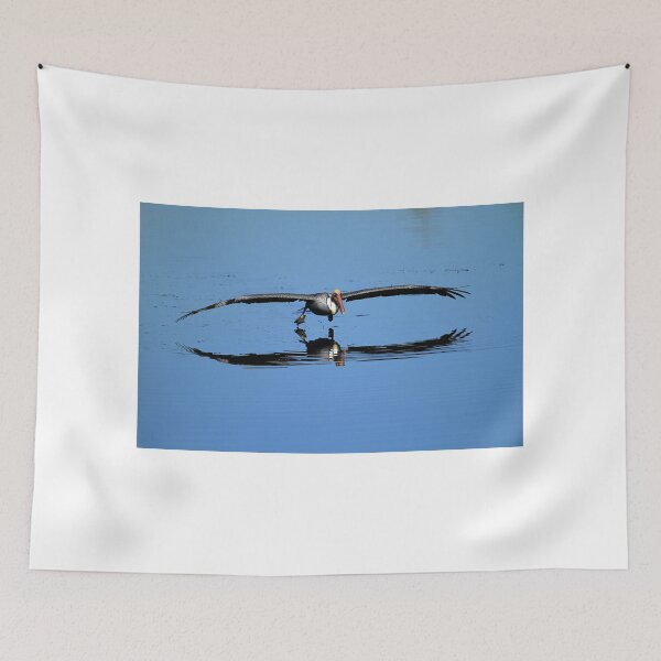 Item preview, Brown Pelican Skims The Water designed and sold by PsychoAlien.com.