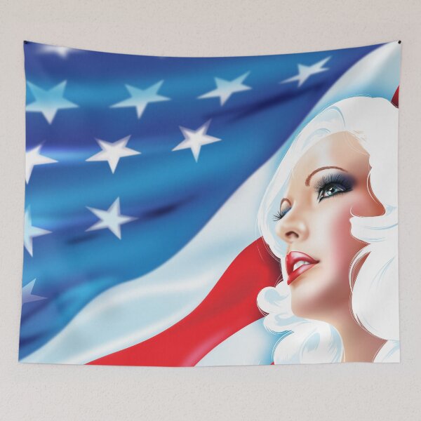 Item preview, Pin-Up Girl USA designed and sold by kiwiartyfarty.