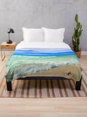 Beach Treasure Throw Blanket